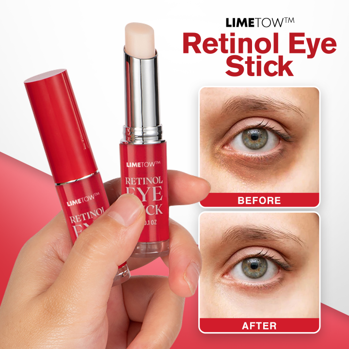 LIMETOW™ Retinol Eye Stick✅ for Reduces Fine Lines，Puffiness and Dark Circles🌟