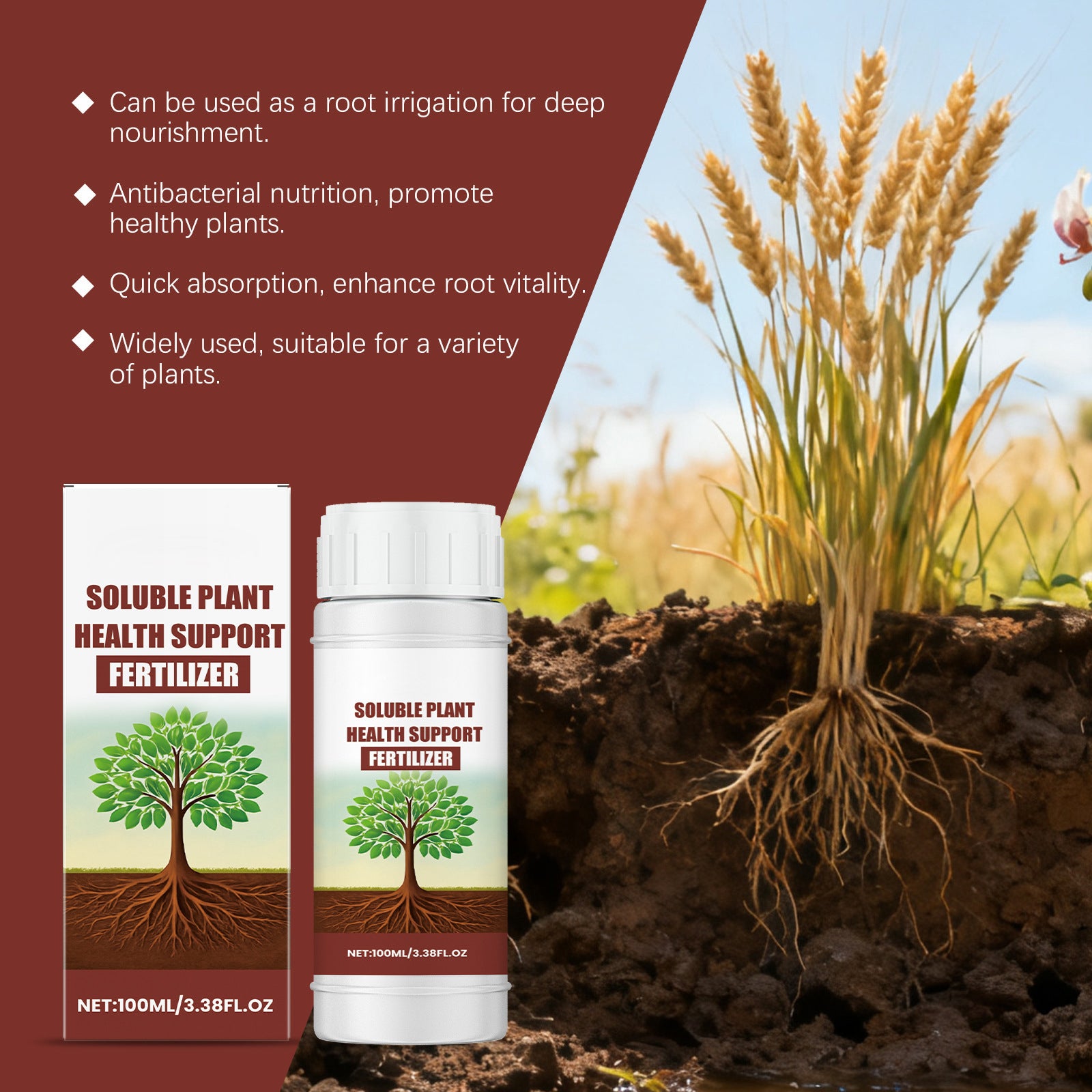 SOLUBLE PLANT HEALTH SUPPORT FERTILIZER